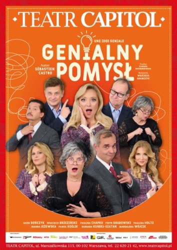 Genialny pomysł | Komedia z gwiazdami – Bilety i Program, 2026 - Warszawa