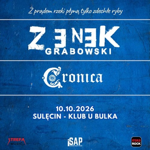 Tytuł wydarzenia: Koncert Zenek Grabowski + Cronica w Sulęcinie (Klub U Bulka)
